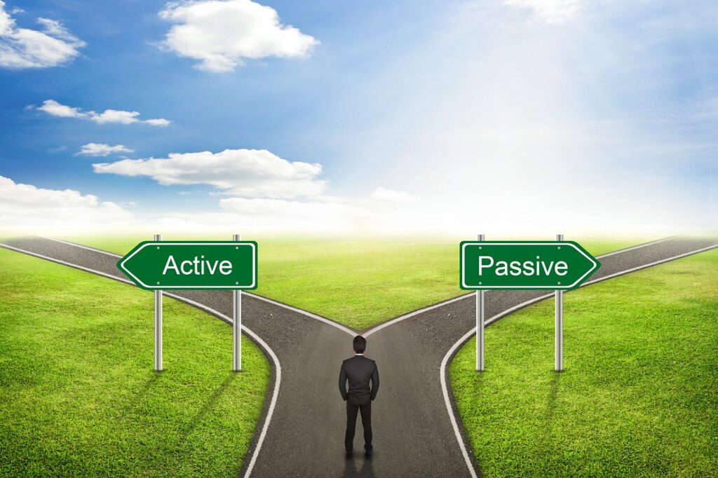 Passive vs Aggressive Market Participation