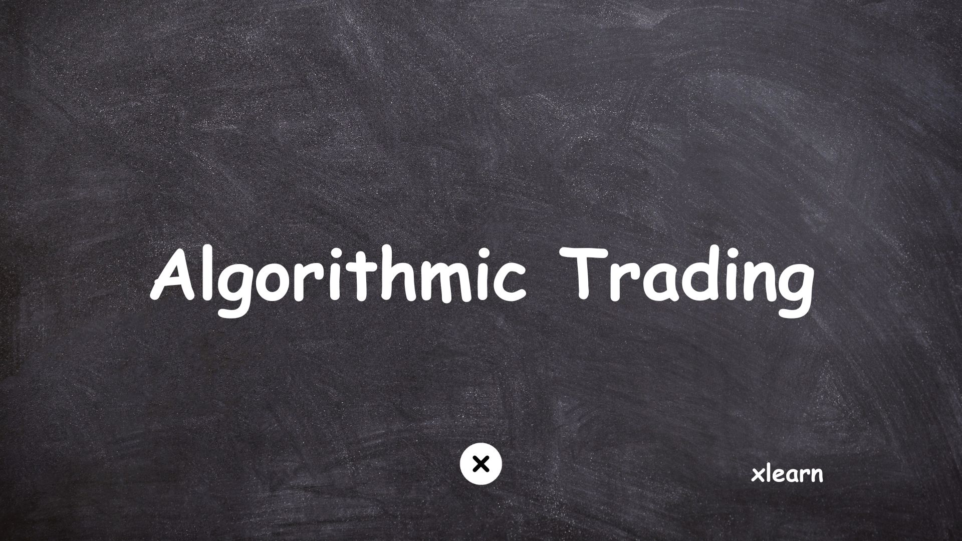 What is algorithmic trading