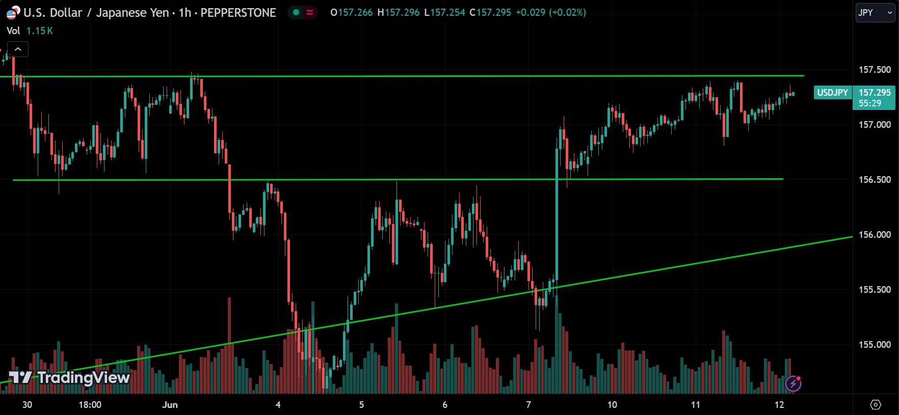 USDJPY Forex Market Analysis Today [2024.06.12]
xlearnonline.com