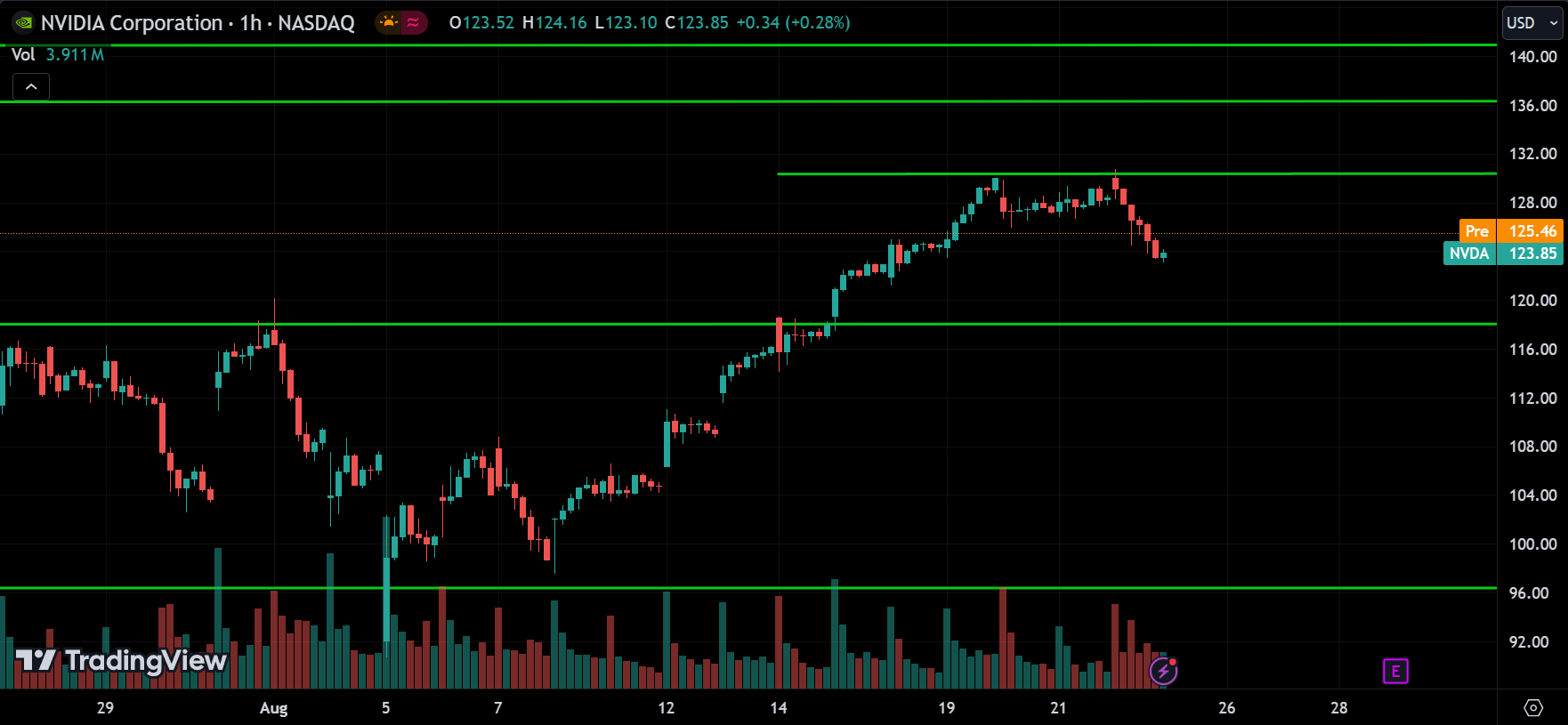 NVDA Stock Price Action Technical Analysis
2024.08.23
xlearnonline.com