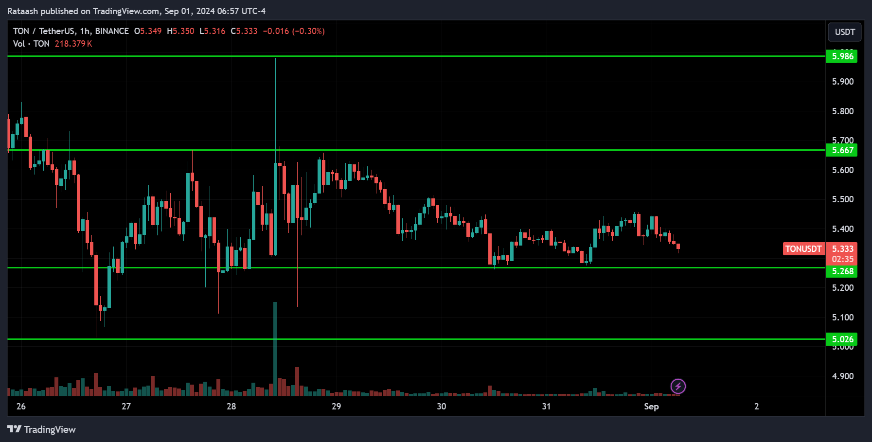 TON Crypto Analysis 2024.09.01
xlearnonline.com