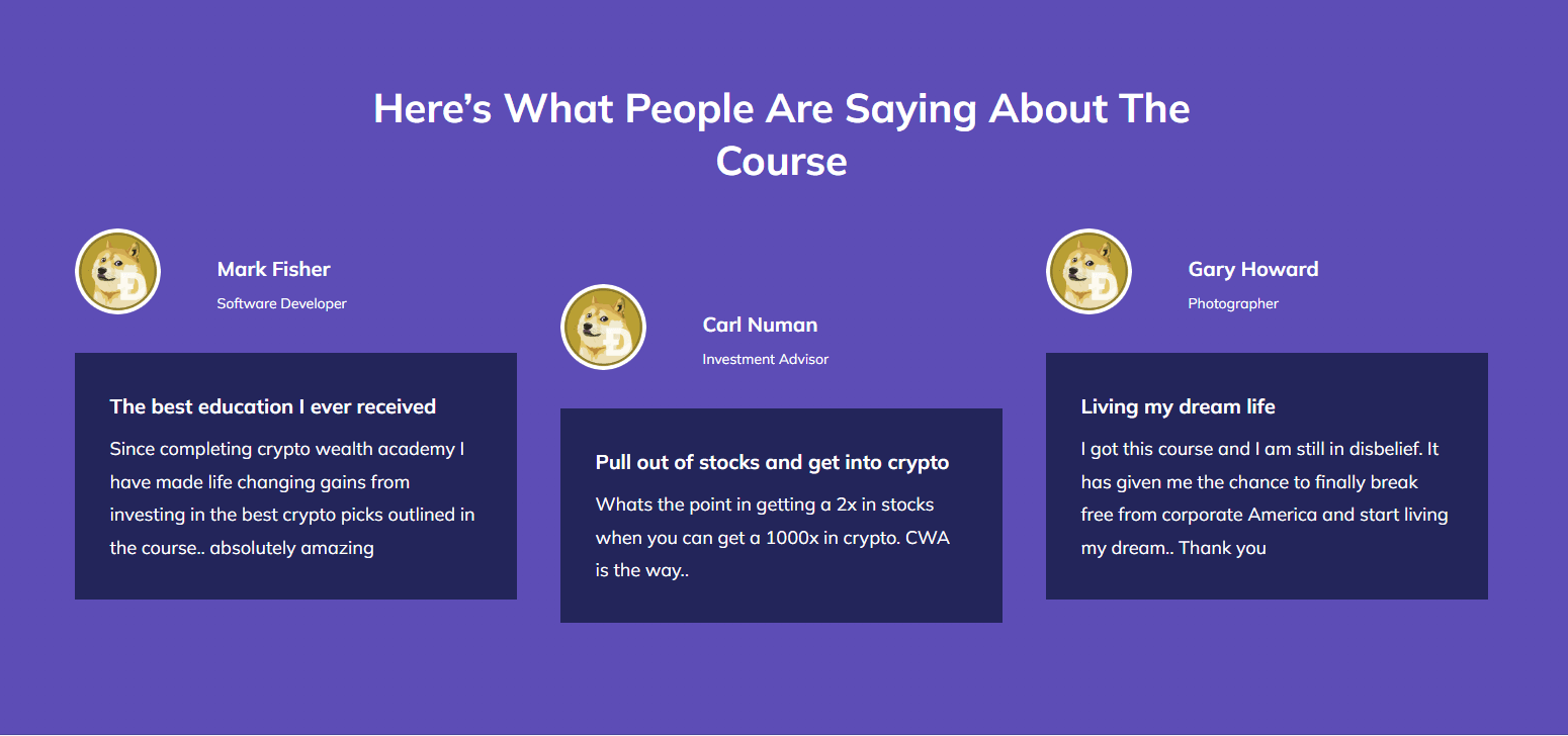 Final Thoughts: Crypto Wealth Academy
xlearnonline.com