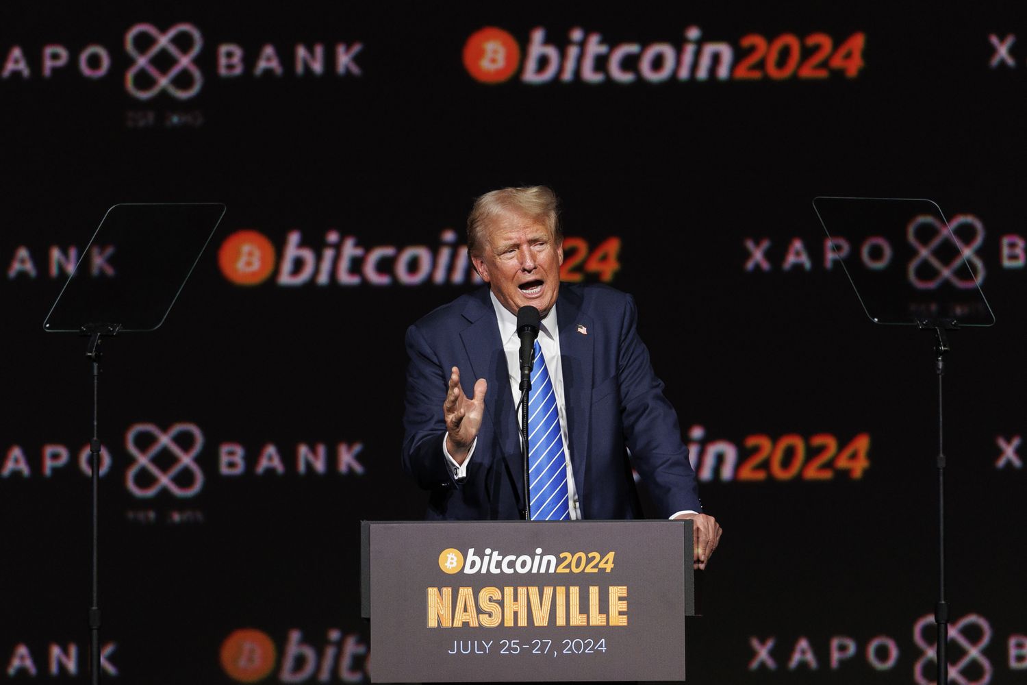 Donald Trump speaks at bitcoin 2024 Nashville submit
xlearnonline.com