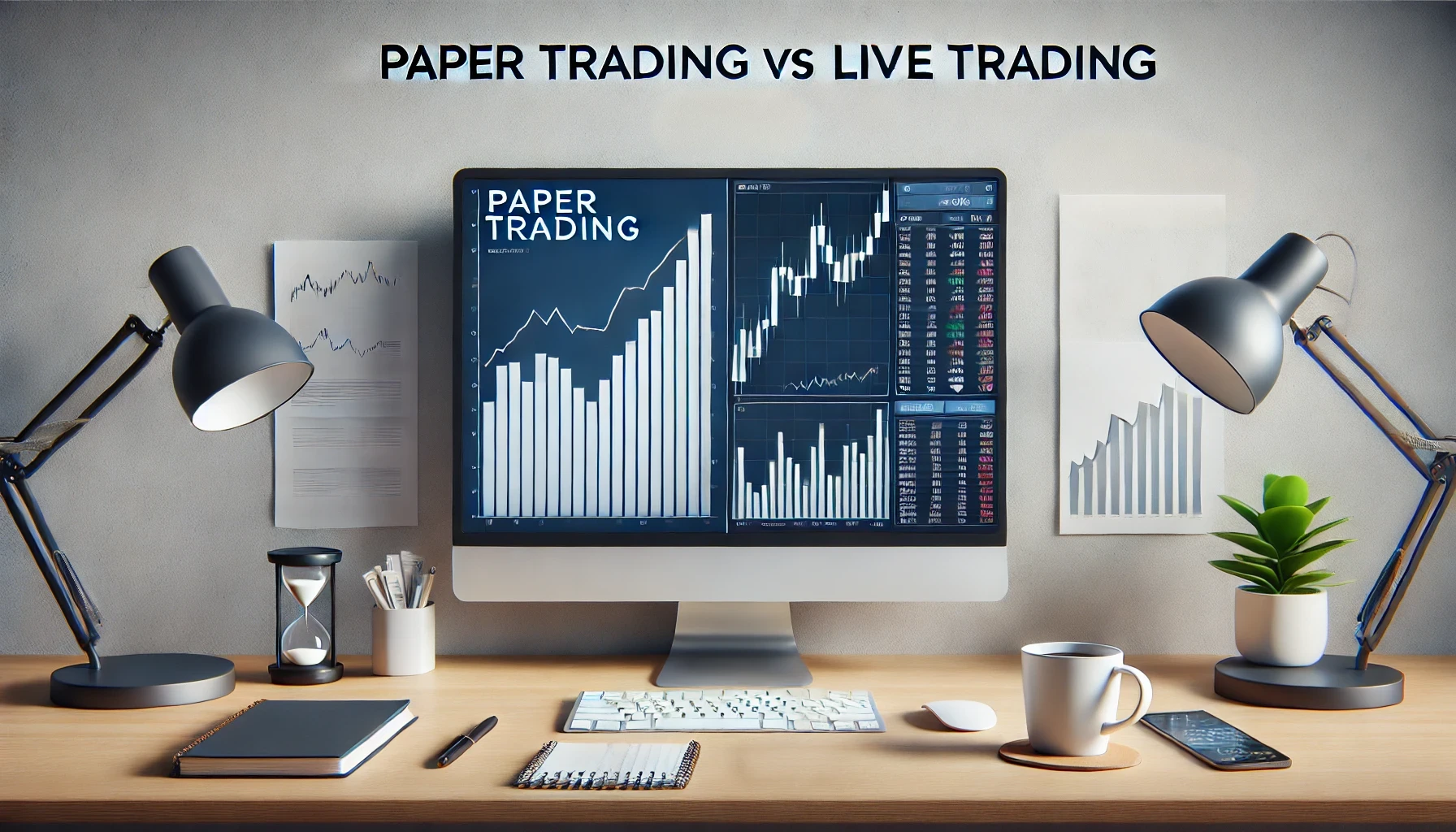 Paper Trading vs Live Tradingxlearnonline.com