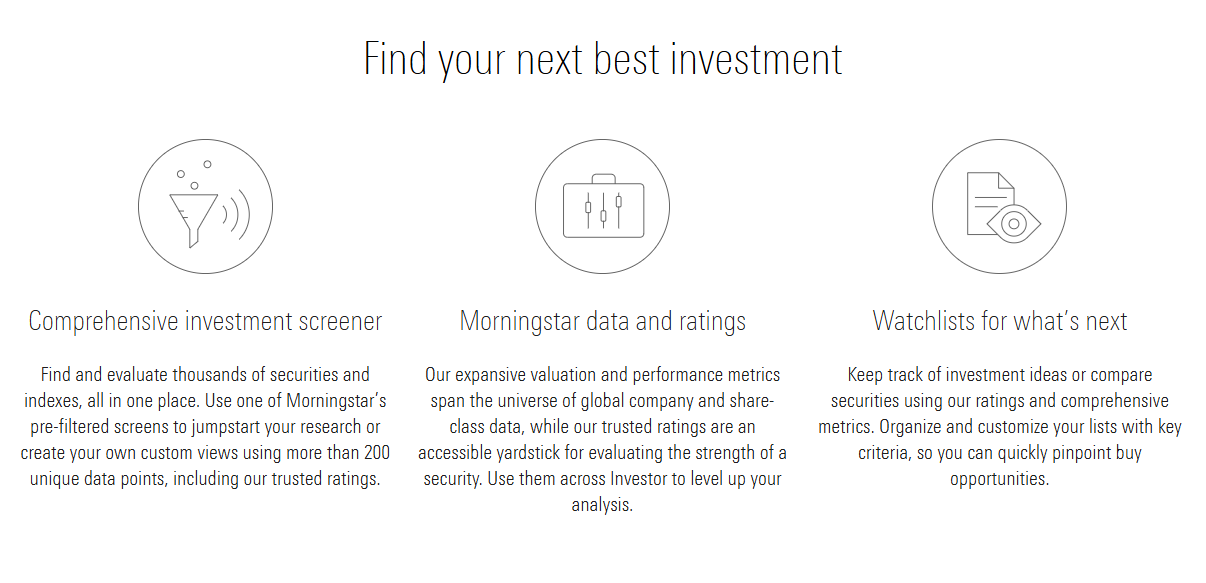 Key Features of Morningstar Premium