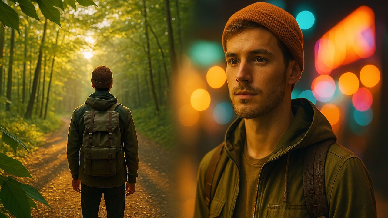 Lens‑Stacking (Cinematic Depth without a Real Camera)