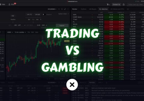 difference between trading and gambling xlearnonline.com